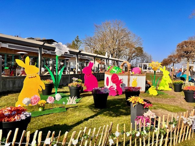 XXL Osterdekoration in Wismar, Schwerin, Rostock